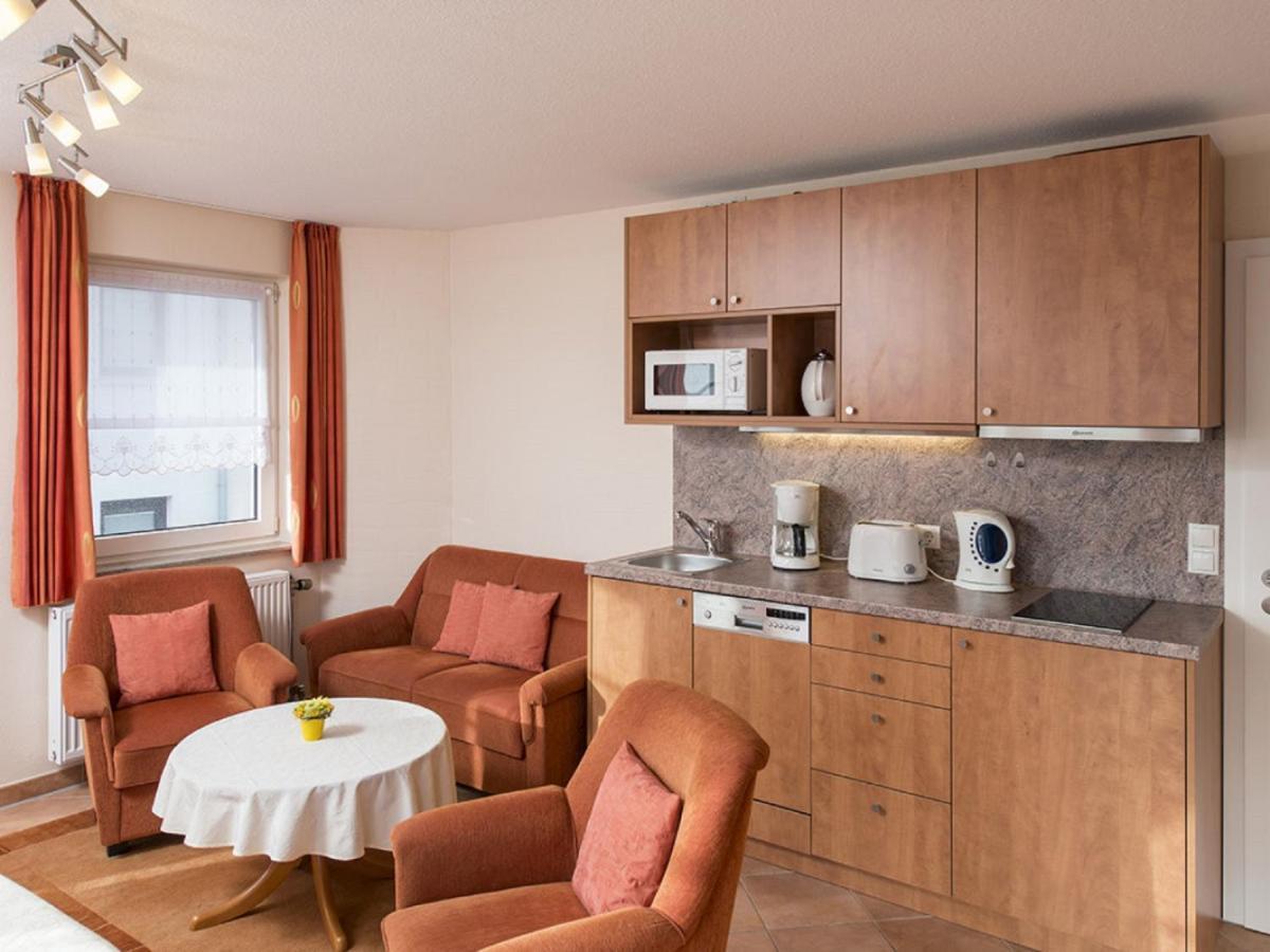 Haus Duenenglueck Whg. 23, Teilseesicht Cuxhaven Exteriér fotografie