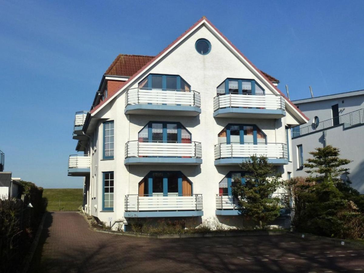 Haus Duenenglueck Whg. 23, Teilseesicht Cuxhaven Exteriér fotografie